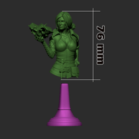 Image 5 of Triss Merrigold with Book - The Witcher Fan Art Statue and Bust 