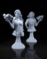 Image 4 of Triss Merrigold with Book - The Witcher Fan Art Statue and Bust 