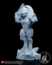 Image 1 of Wrex - Mass Effect Fan Art Statue and Bust 