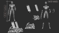 Image 2 of Commander Shepard Female - Mass Effect Fan Art 