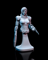 Image 4 of Commander Shepard Female - Mass Effect Fan Art 