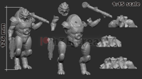 Image 2 of Grunt - Mass Effect Fan Art Statue and Bust 