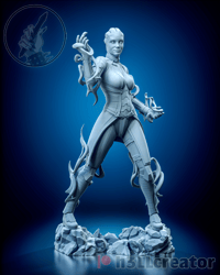 Image 1 of Liara -Mass Effect Fan Art Statue and Bust 