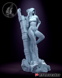 Image 1 of Kasumi - Mass Effect Fan Art Statue and Bust 