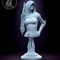 Image 4 of Kasumi - Mass Effect Fan Art Statue and Bust 