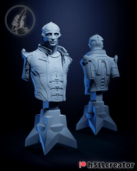 Image 4 of Thane Krios - Mass Effect Fan Art Statue and Bust 