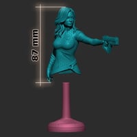 Image 5 of Miranda with gun - Mass Effect Fan Art Statue and Bust 