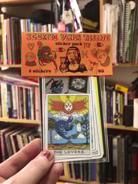 Image 1 of Scorpio Venus Rising Tarot Sticker Pack
