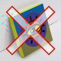 Image 1 of 'OG Eyecon (b/g)' - Painting