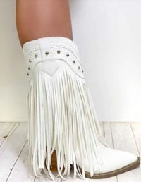 Image 2 of Western studded ankle boots 