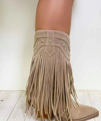 Image 5 of Western studded ankle boots 