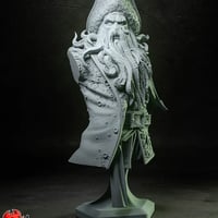 Image 4 of Davy Jones - Pirates of the Caribbean Fan At Statue and Bust 