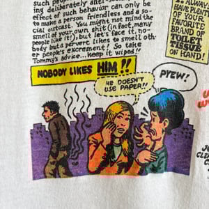 Image of Robert Crumb 'Tommy Toilet' T-Shirt