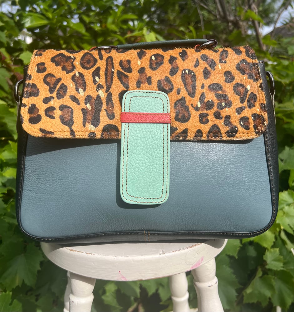 Image of Harlequin Collection - Zerowaste Recycled Leather/Fur #34A