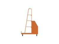 Image 3 of Heavy-Duty Mobile Wooden Storage Cart Plan, Step-by-Step Guide for Building an Organized Cart for...
