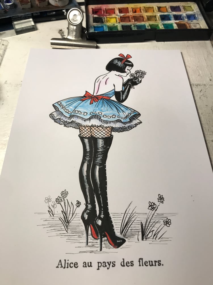 Image of Alice au pays des fleurs 1