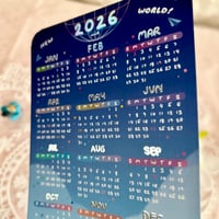 Image 2 of [PREORDER] new world 2026 calendar
