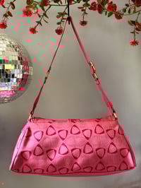 Image 2 of Y2K Liz Claiborne Shoulder Bag w/ Labubu