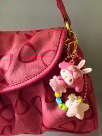 Image 3 of Y2K Liz Claiborne Shoulder Bag w/ Labubu