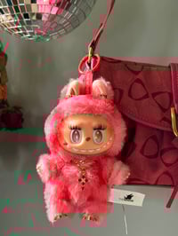 Image 4 of Y2K Liz Claiborne Shoulder Bag w/ Labubu