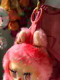 Image 5 of Y2K Liz Claiborne Shoulder Bag w/ Labubu