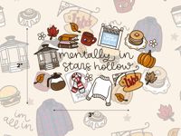 Mentally in THAT Coffee Shop Sticker