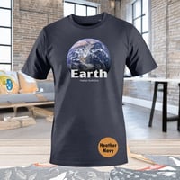 Image 2 of Planet Earth T-Shirt – Bright, Vibrant Space Style for Sci-Fi Fans