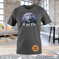 Image 4 of Planet Earth T-Shirt – Bright, Vibrant Space Style for Sci-Fi Fans