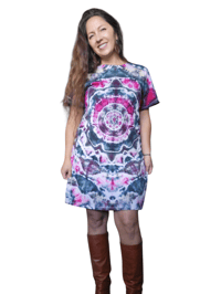 Image 1 of Size Large πΊ One-of-a-Kind Tie-Dye Beauty πΊ