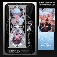 Image 1 of [BACKORDER] LINK CLICK METAL BOOKMARK