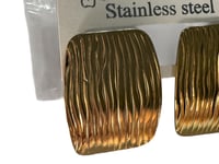 Image 3 of OCEANUS LABEL- Earrings Down patterned 