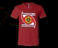 Image 4 of THE WEATHER IS HAPPENING ACOLYTE'S V-NECK T-SHIRT