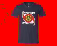 Image 3 of THE WEATHER IS HAPPENING ACOLYTE'S V-NECK T-SHIRT