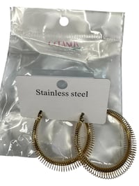 Image 2 of OCEANUS LABEL- Earrings loop