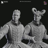 Image 7 of Wyll - Baldur's Gate Fan Art Statue and Bust 