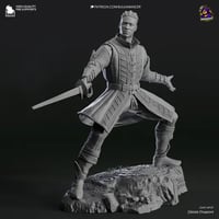 Image 1 of Wyll - Baldur's Gate Fan Art Statue and Bust 
