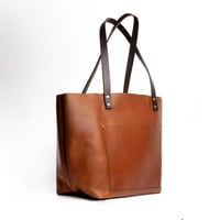 Image 2 of Portland Leather Tote Bag - Honey 