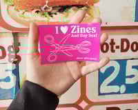 Image 1 of Sticker: I Love Zines And Gay Sex