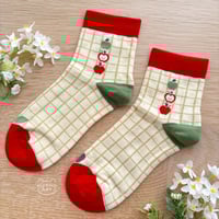 Image 1 of apple socks