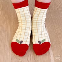 Image 2 of apple socks