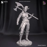 Image 1 of Karlach - Baldur's Gate Fan Art Statue and Bust 