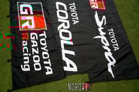 Image 3 of Toyota GR Supra / GR Corolla / GR Gazoo Racing Nobori Flag