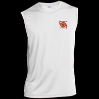 Image 4 of THE WEATHER IS HAPPENING BADGE TANK TOP