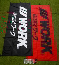 Image 1 of Work Wheels Nobori Flag