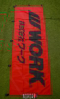 Image 3 of Work Wheels Nobori Flag