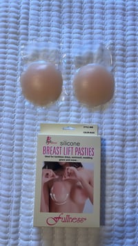 Image 4 of Silicone breast lift pasties (nude)