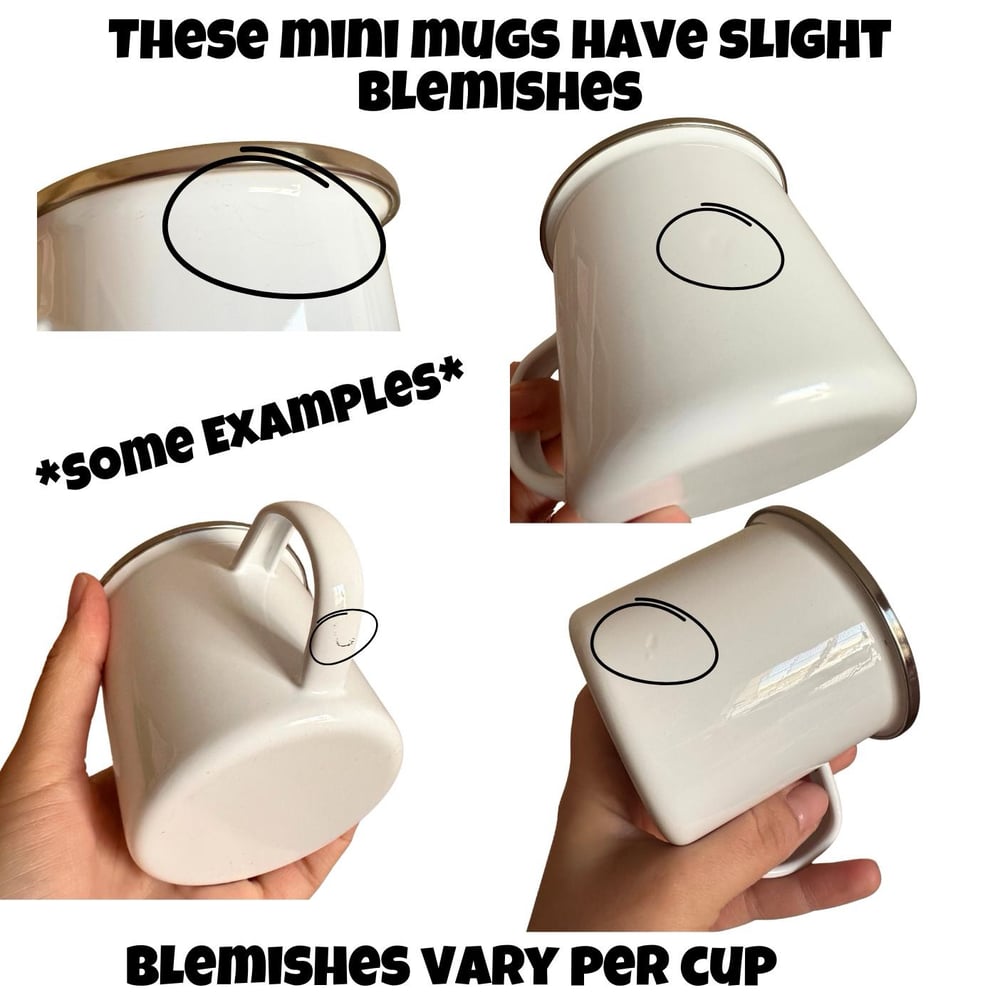 Image of Fall/Halloween Mini Mugs🎃 Select Your Design! *BLEMISHED*