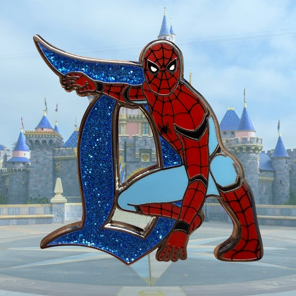 Image of Spider “D” Pin