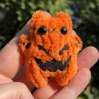 Image 3 of Pumpkin Kitty Plushie
