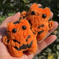 Image 1 of B-GRADE Pumpkin Kitty Plushies